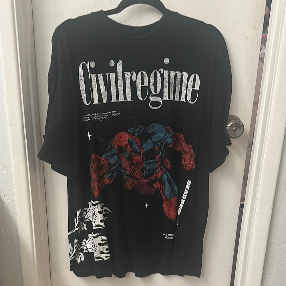 Civil Regime Deadpool shirt (large)